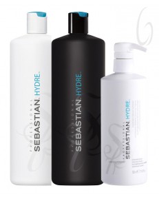 Kit Sebastian Hydre Shampoo 1l + Conditioner 1l + Maschera 500ml