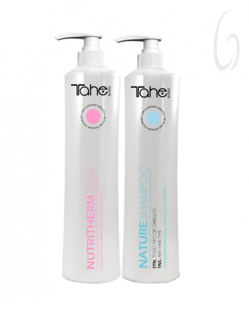 Tahe Botanic Nature Shampoo + NutriTherm Mask Kit 800 ml