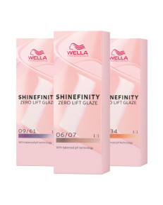 Wella Shinefinity Zero Lift Glaze 60ml x3 pz
