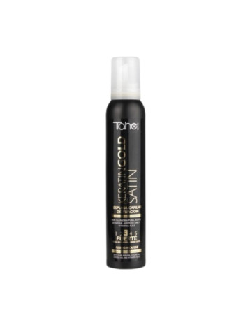 Tahe Spuma Keratin Gold Satin 200 ml